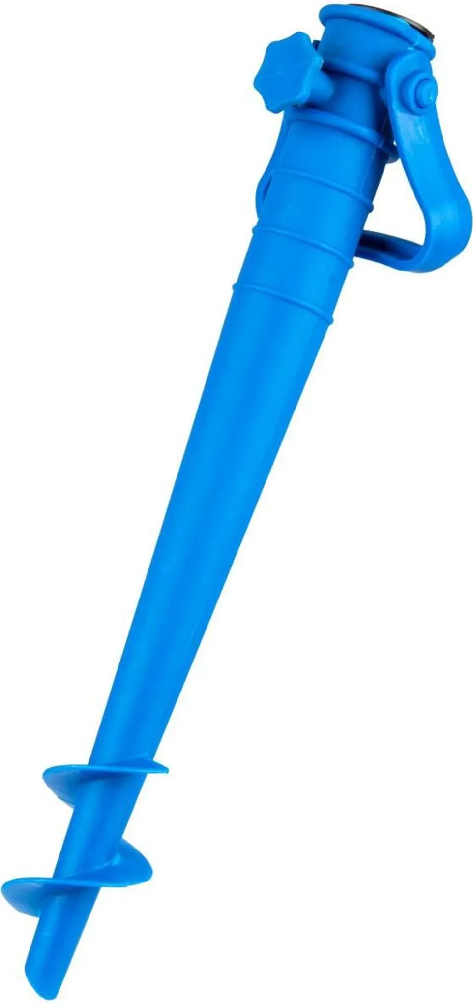 Enero Camp Schraubbasis für Sonnenschirm – Blau, Ø 22–32 mm